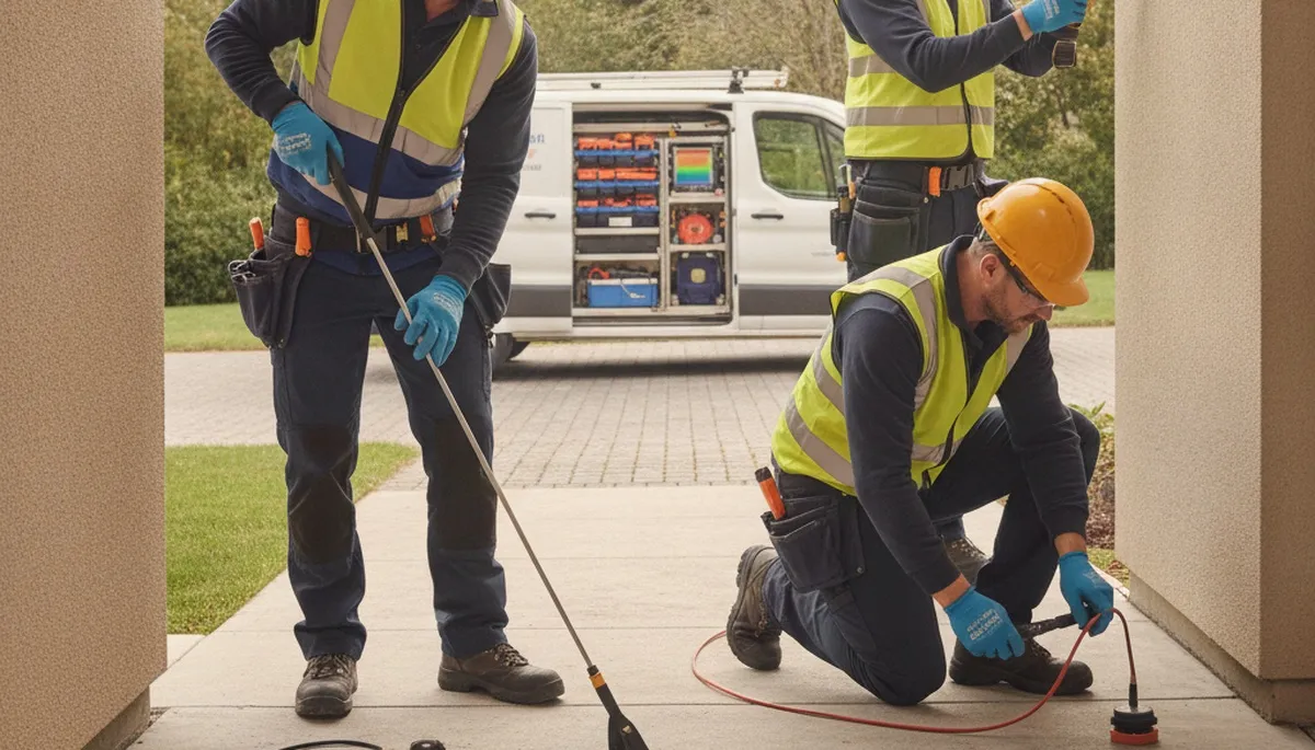 Leak detection inspection for Plymouth, MA plumbing service by On Call Plumbers