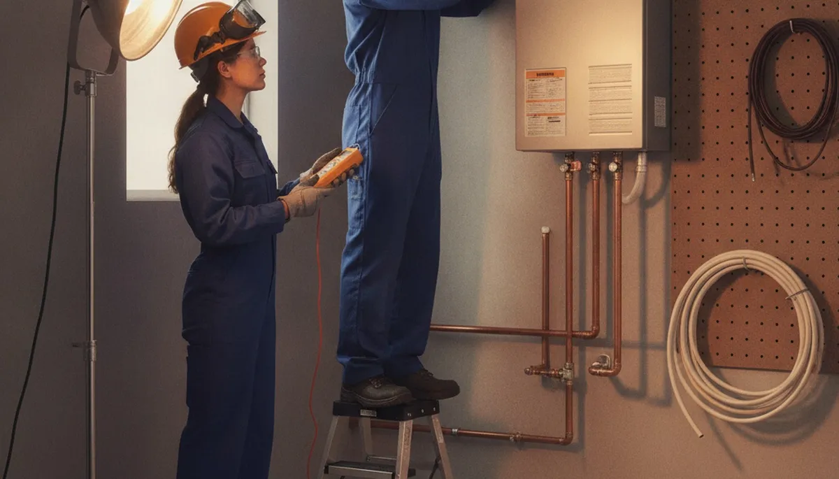 Tankless water heater service for Plymouth, MA homes by On Call Plumbers